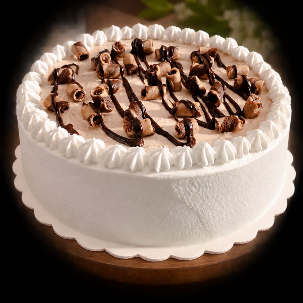 Pastel de Helado Sabor NUTELLA
