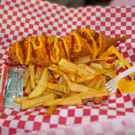 Banderilla Doritos Nacho con Papas