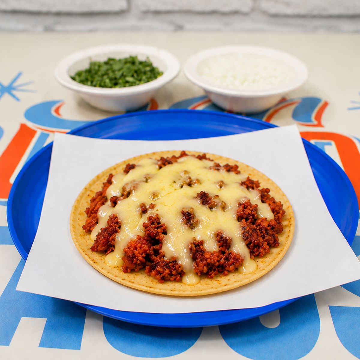 Taco de Longaniza con queso