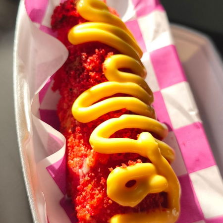 Banderilla Coreana Salchicha Flaming Hot