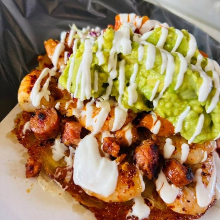 Taco Camarón con Chistorra