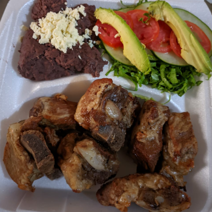 COSTILLA DE CERDO FRITA