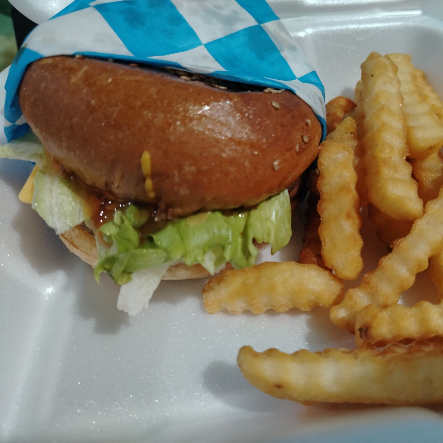 Hamburguesas con Papas