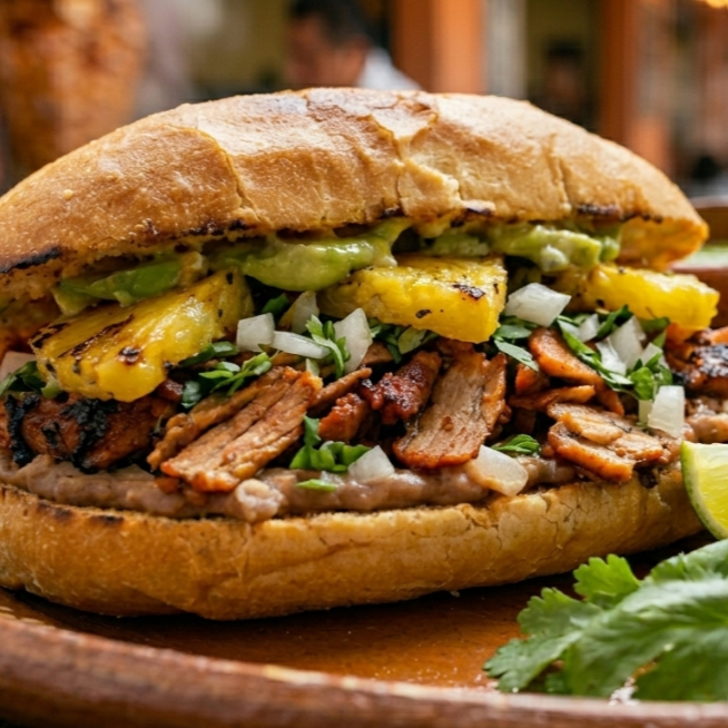 Torta carne al pastor
