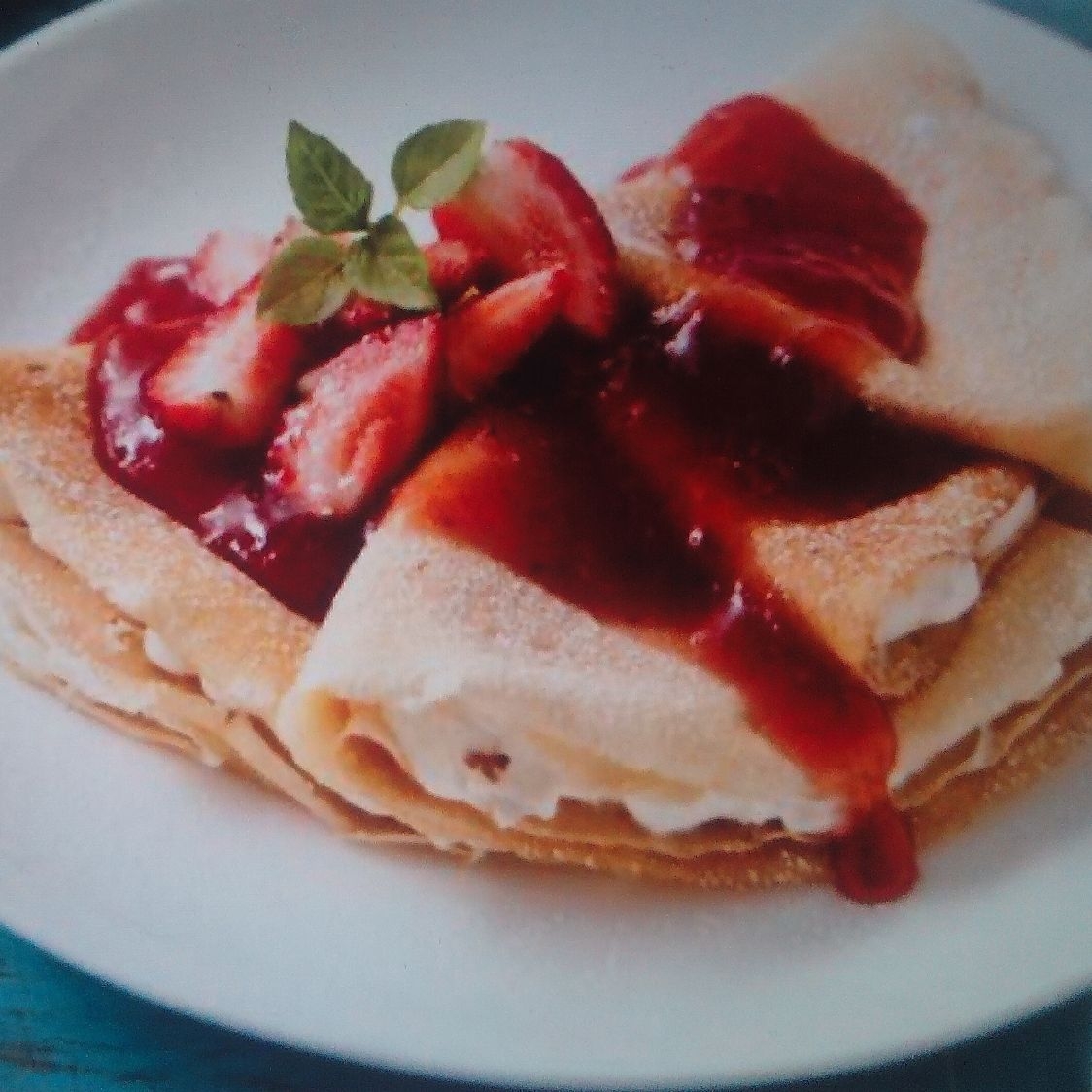 Crepa Dulce 2 Ingredientes