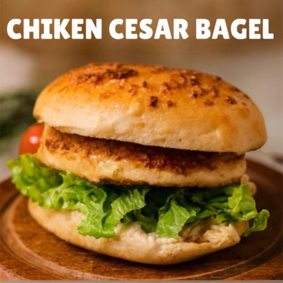 Chiken Cesar Bagel