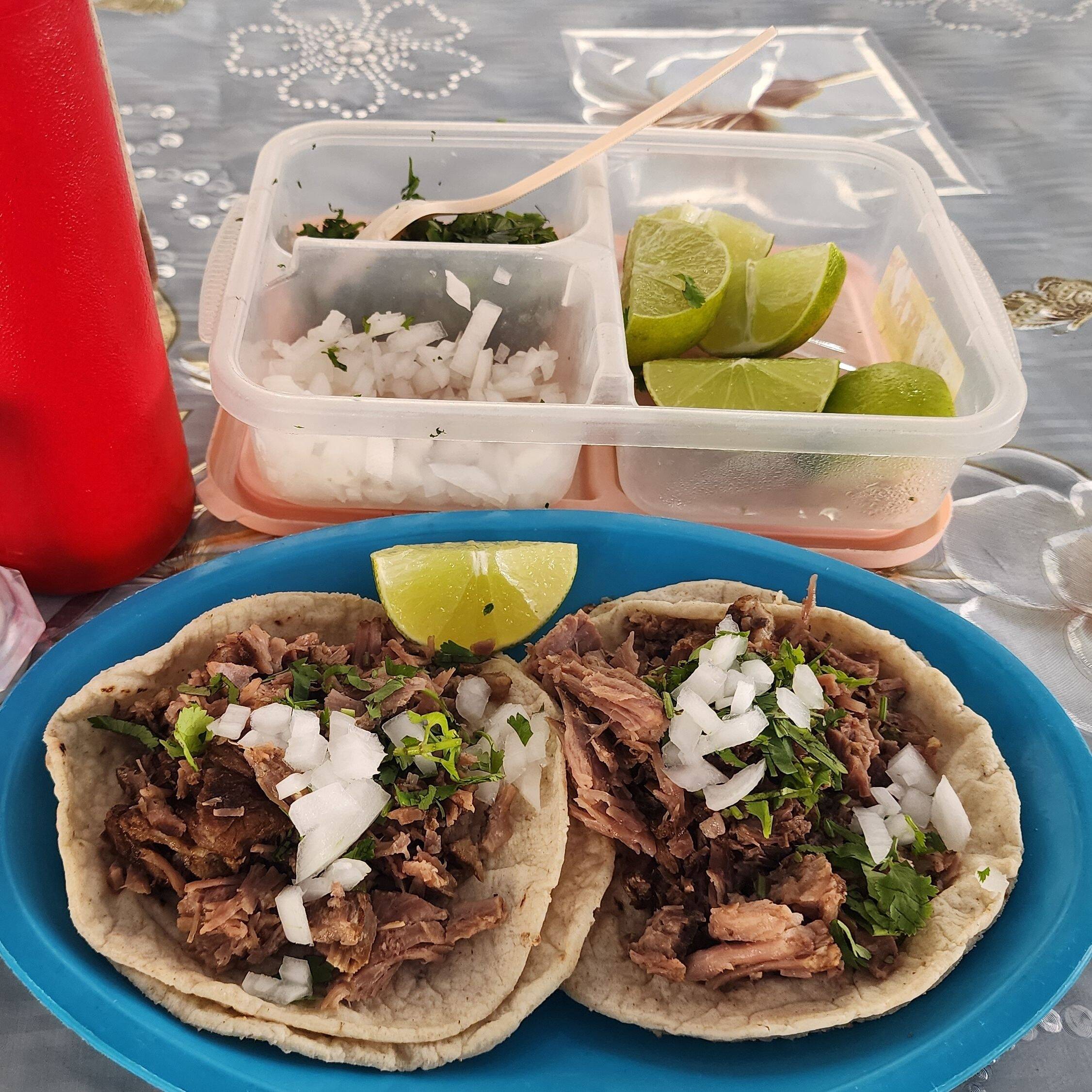Tacos de Barbacoa por 8