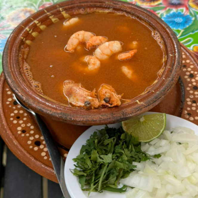 Caldo de Camarón