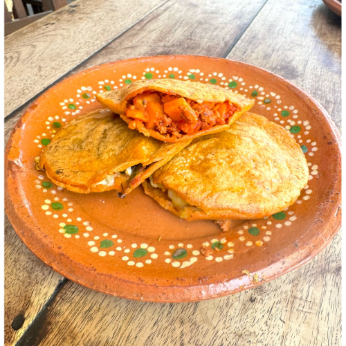 Picadillo con Papas (Maíz)