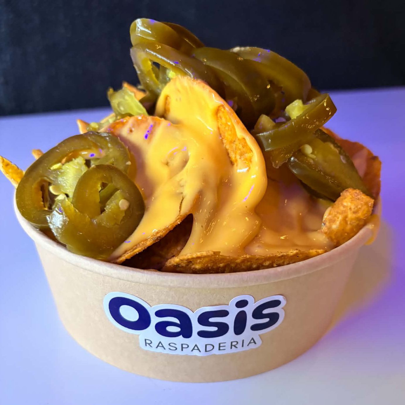 Nachos con Jalapeño