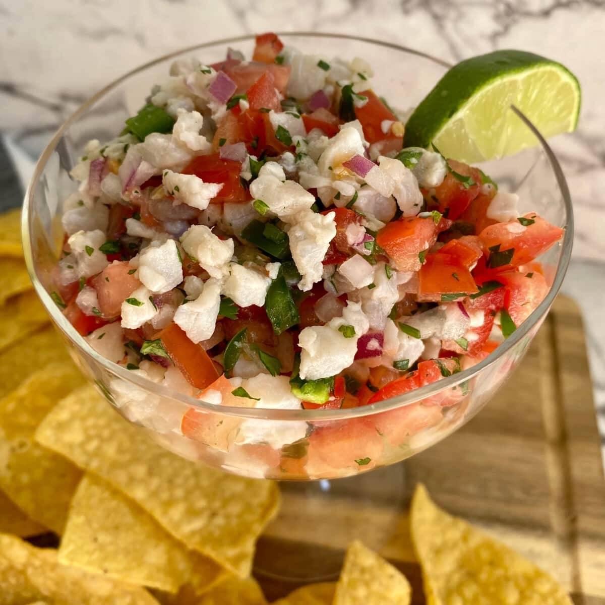 Ceviche de Pescado Chico