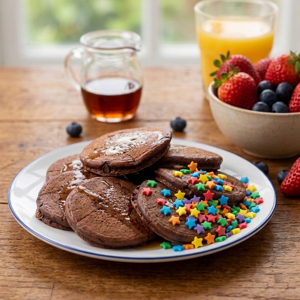 MINI CHOCO-PANCAKES
