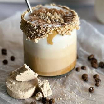 Latte Mazapan