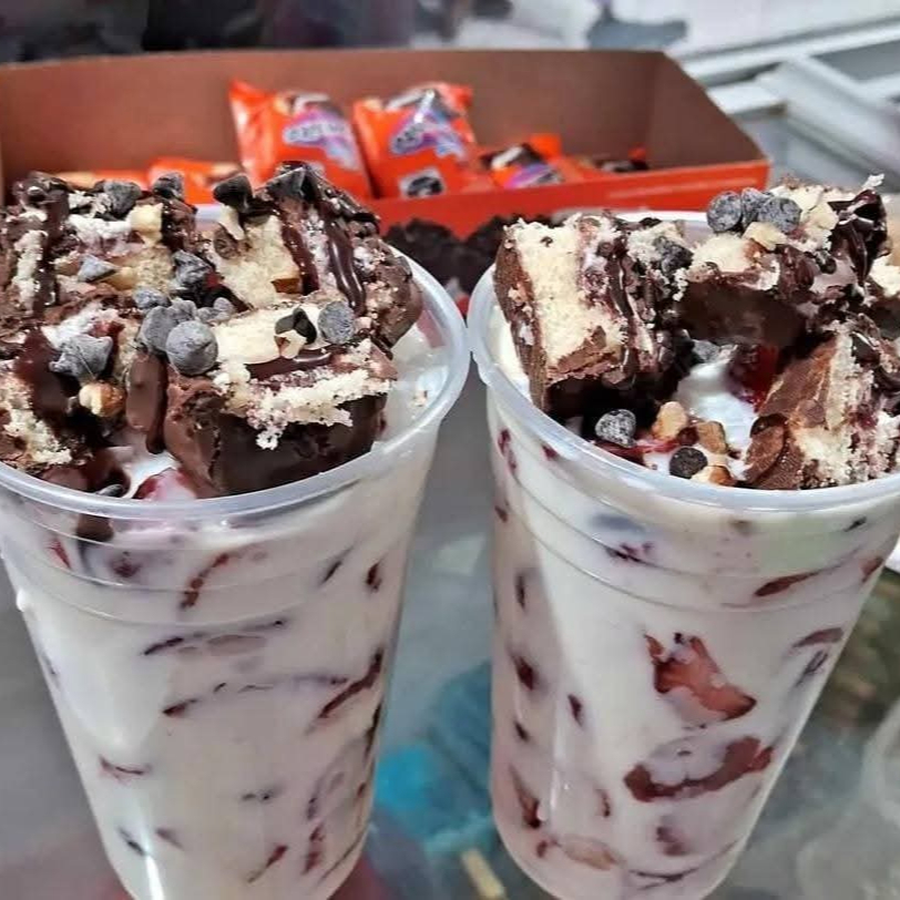 Fresas con Crema y Gansito