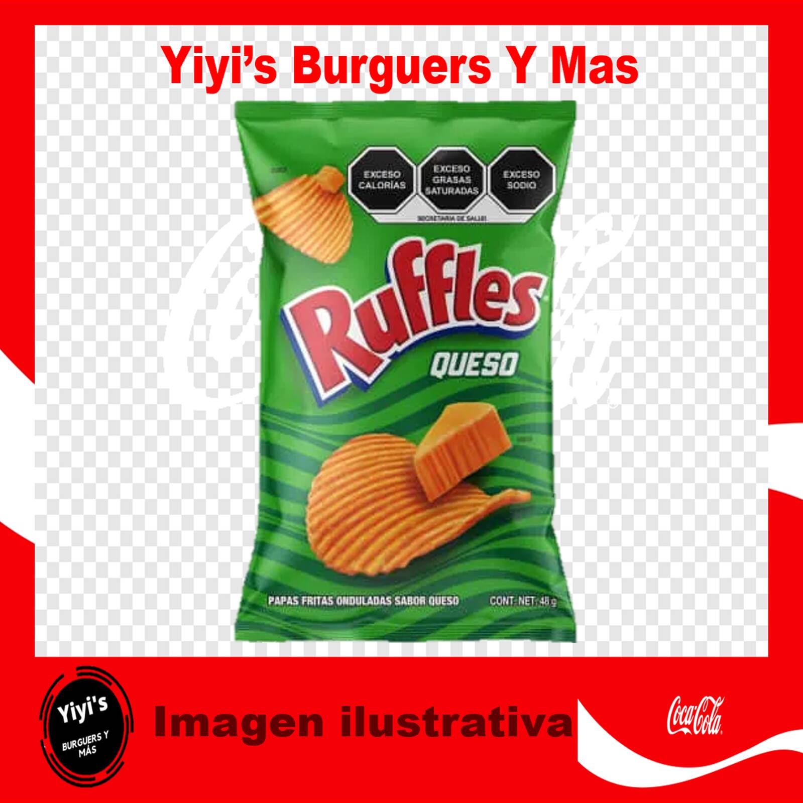 Ruffles 48g (Sabores a Disponibilidad)