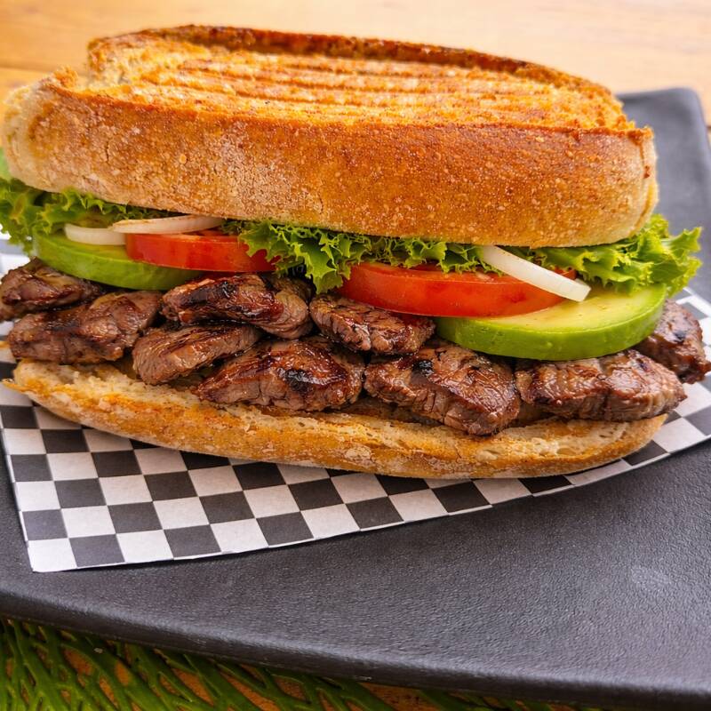 Torta Arrachera