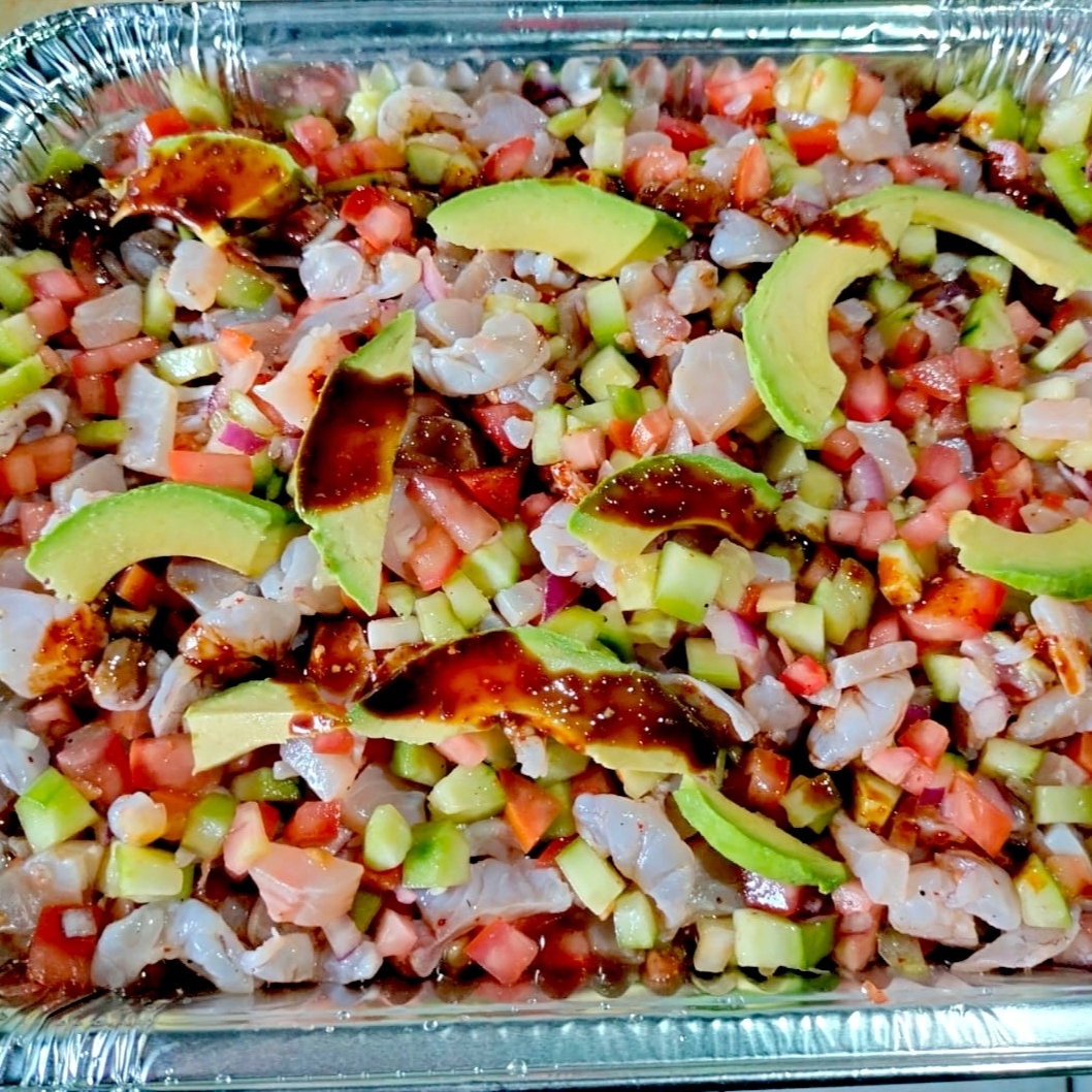 Litro de Ceviche de Camaron
