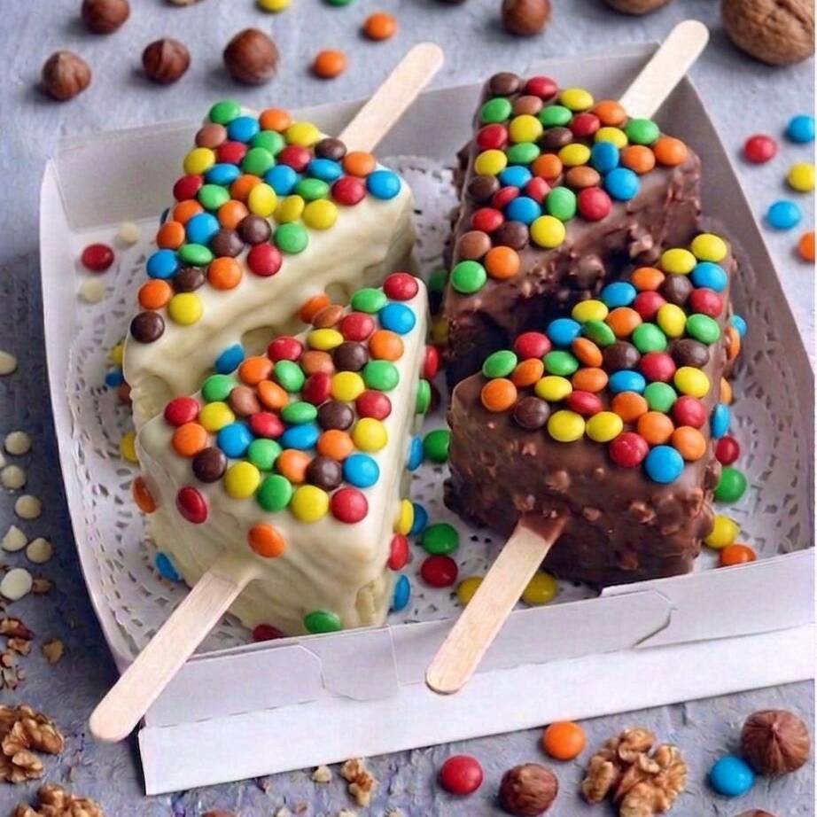 Paleta de Cheesecake con Luneta