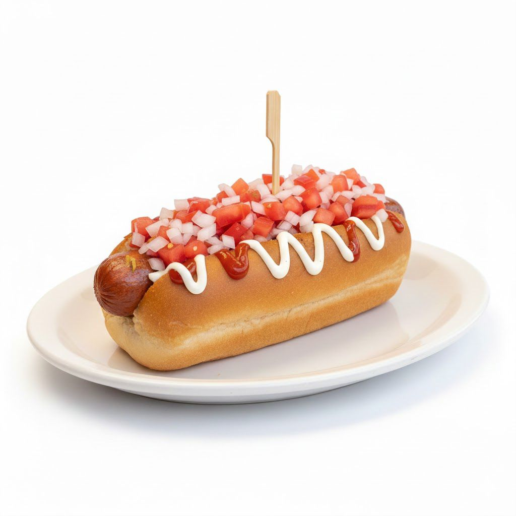 Hotdog a la Mexicana