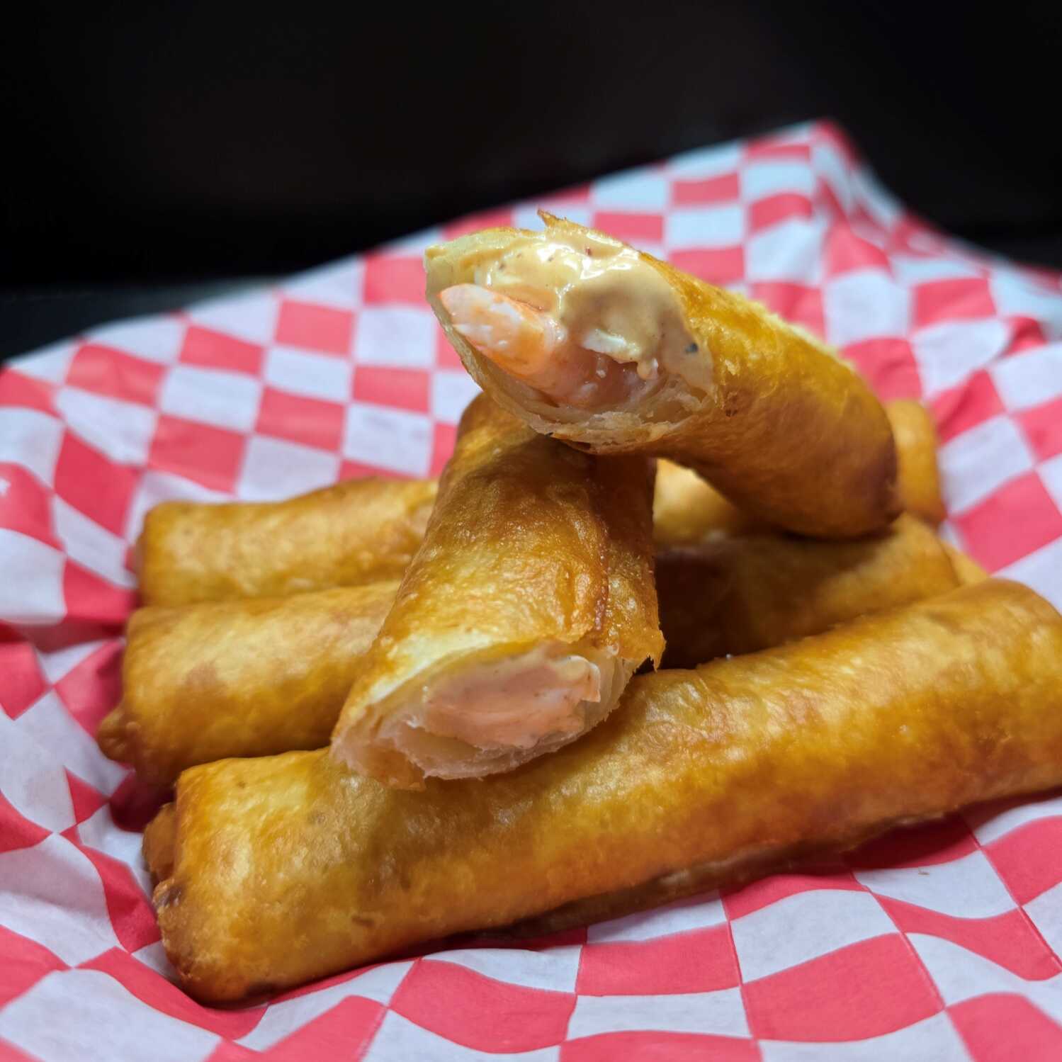 Rollitos de camaron