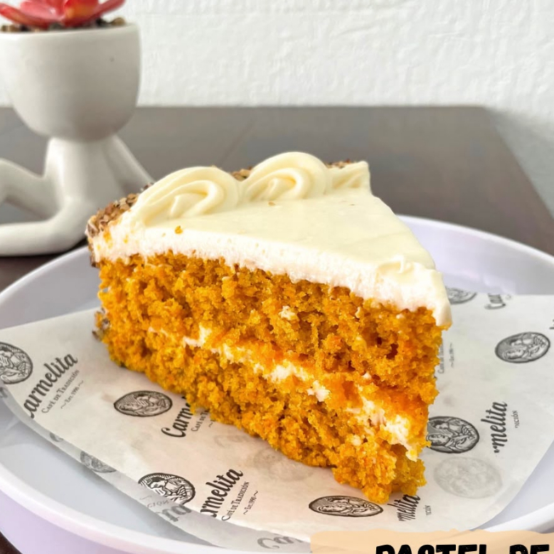 Rebanada Pastel de Zanahoria