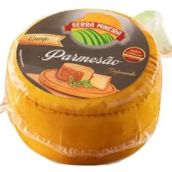 Leite Pasteurizado, fermento lacteo,cloreto de sódio,cloreto de calcio,coalho,fumaça.