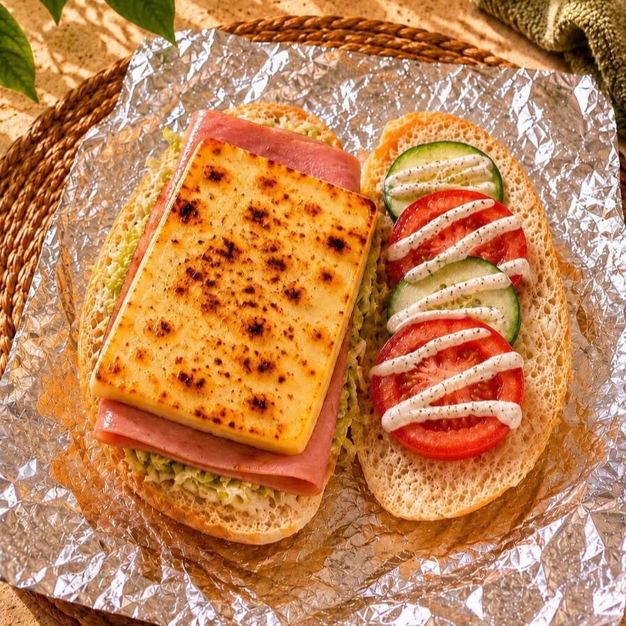 Torta de Jamón y Queso