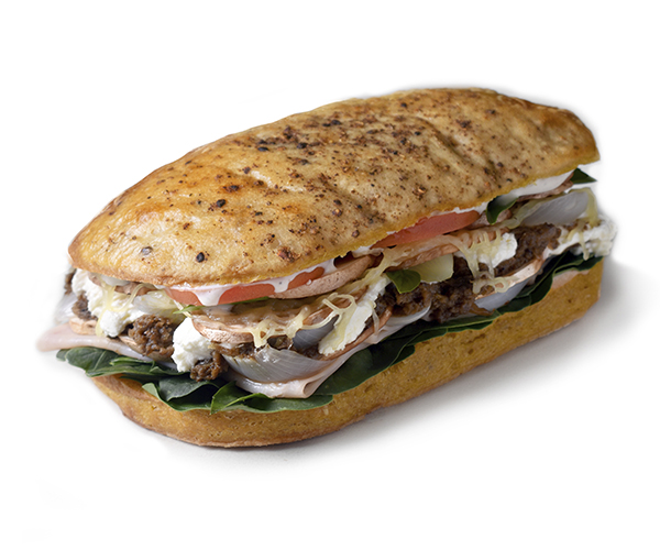 Sandwich Cheese Ham & Mushroom