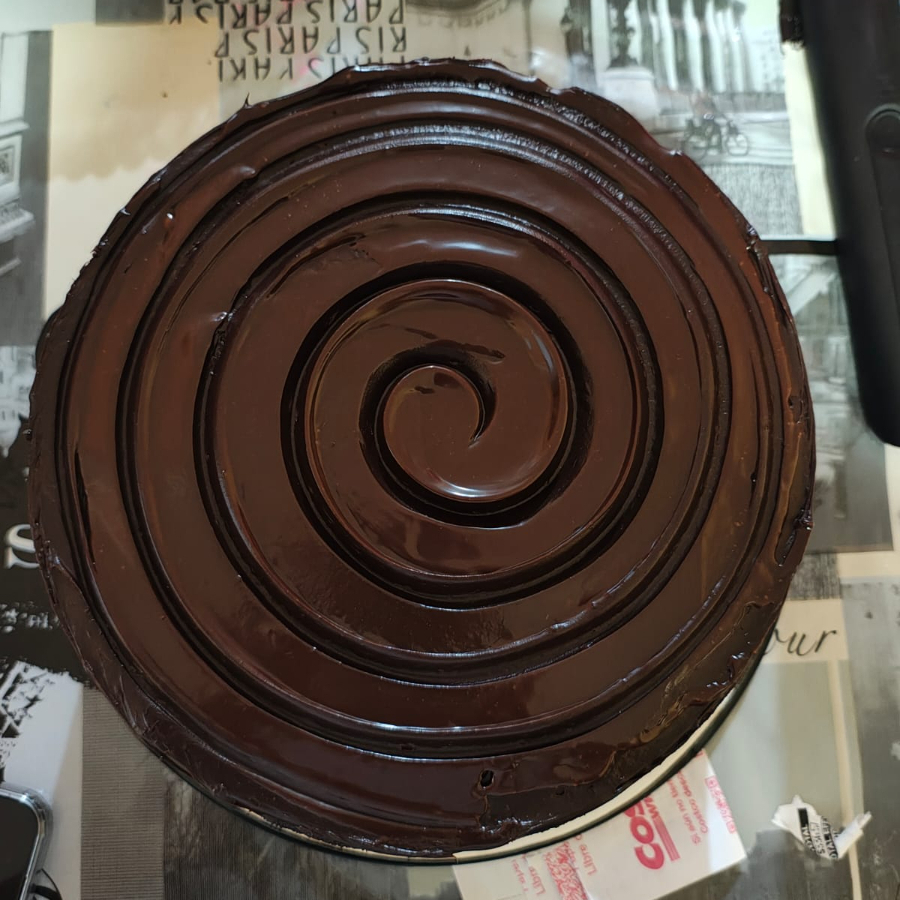 Pastel de Matilda (Chocolate) Rebanada