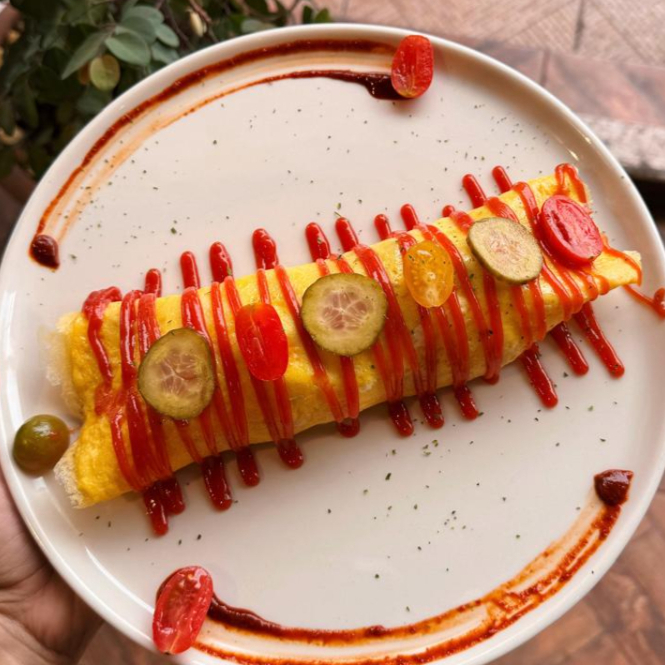 Omelette Hamburguesa