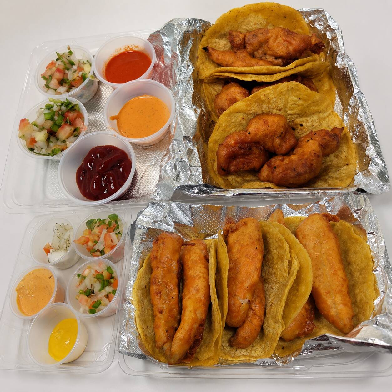 Combo de Tacos Camaron + Pescado