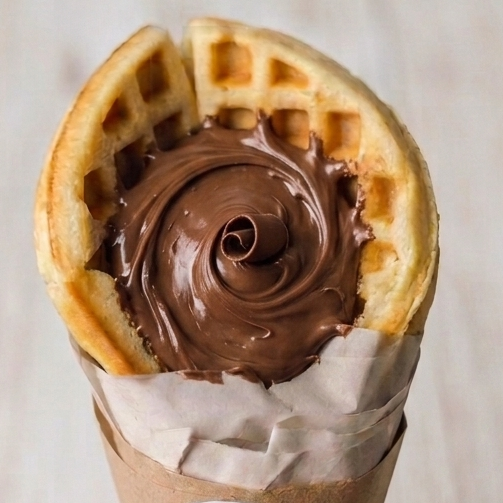 Waffle de NUTELLA