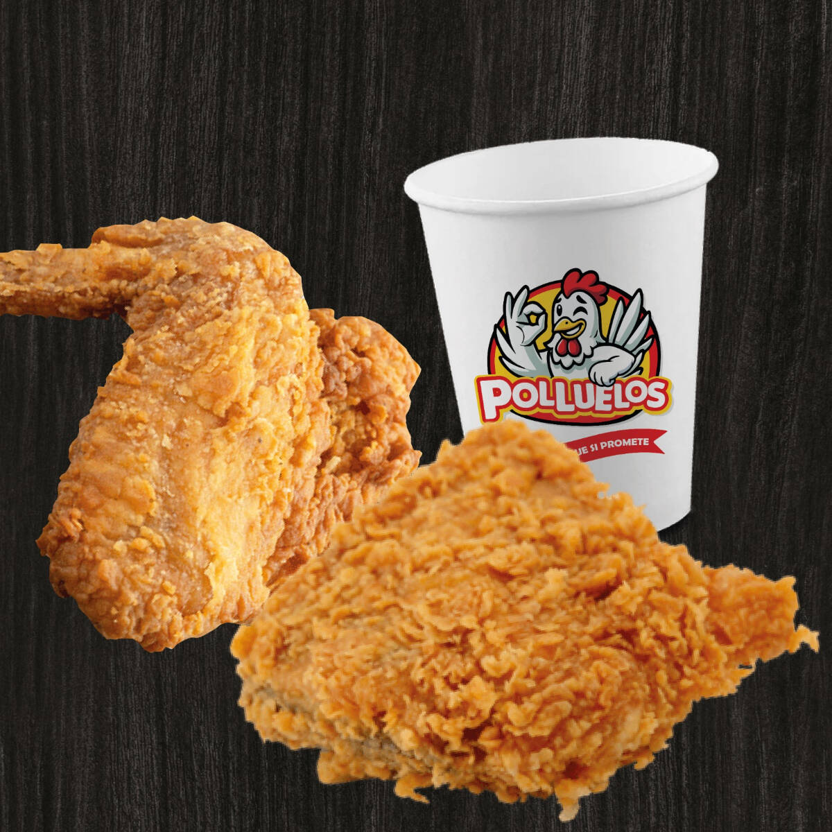 Pechuga y Ala + 1 natural 16onz ( 20% desc)