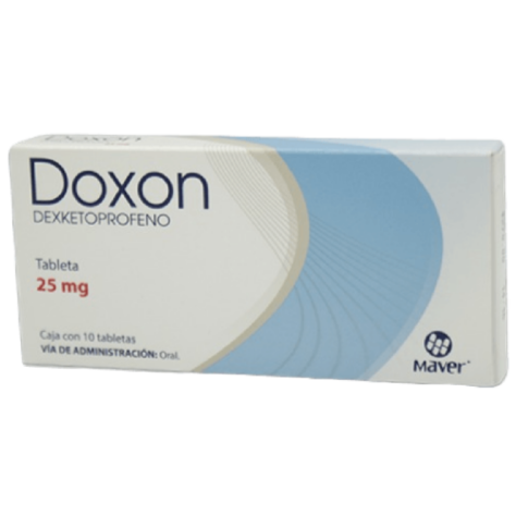 Doxon(Dexketoprofeno Trometamol)25 Mg Caja con 10