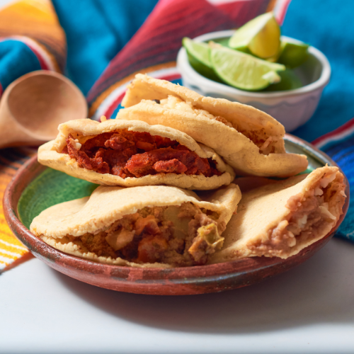 Gorditas de Maíz Picadillo a la Mexicana