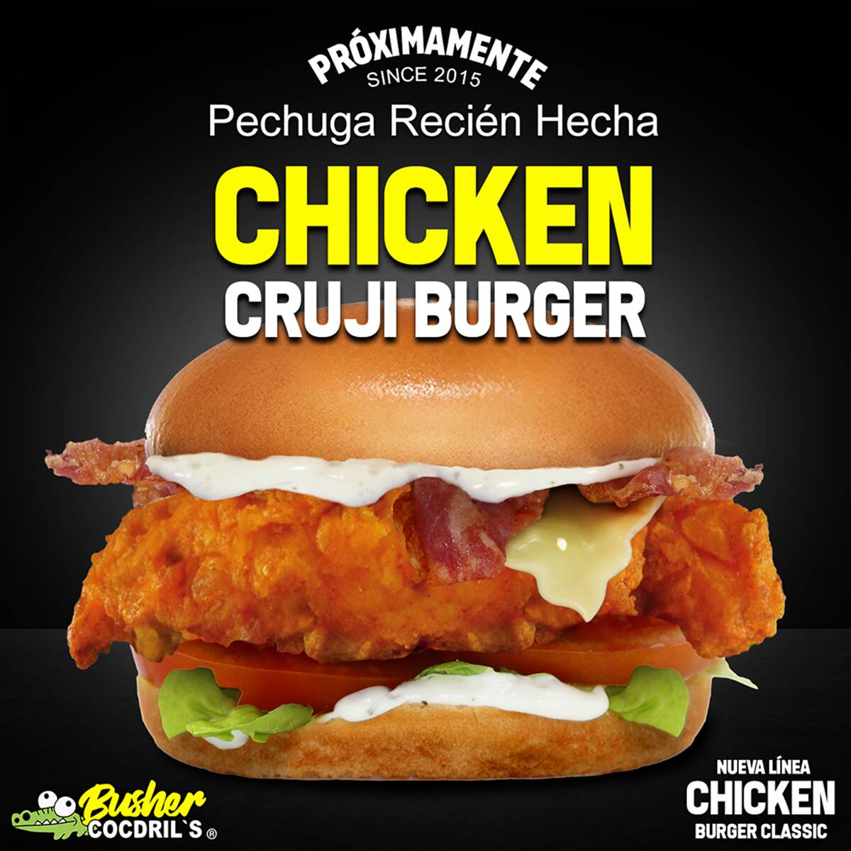 Chicken Cruji Burger