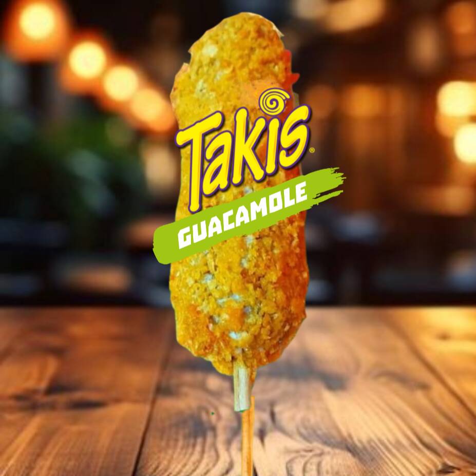 Banderilla Takis Guacamole Salchicha con Queso