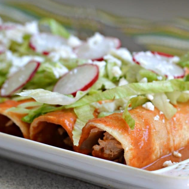 Enchiladas Rojas