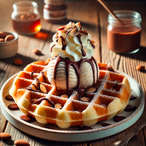 Waffle Capricho de Un Beso