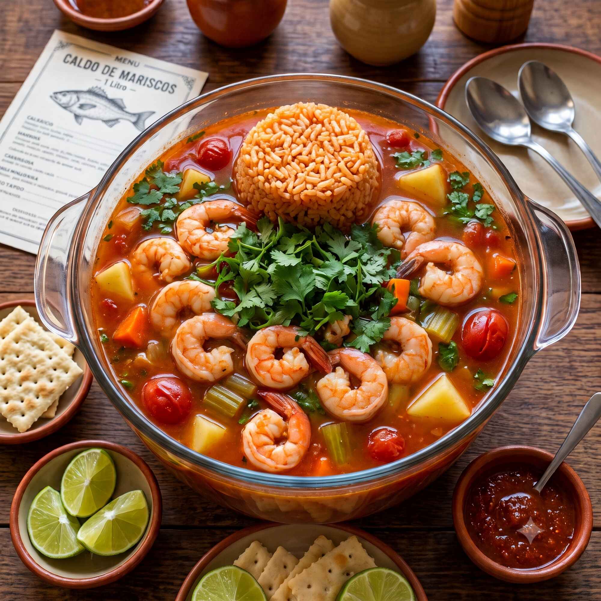 Caldo de Camarón