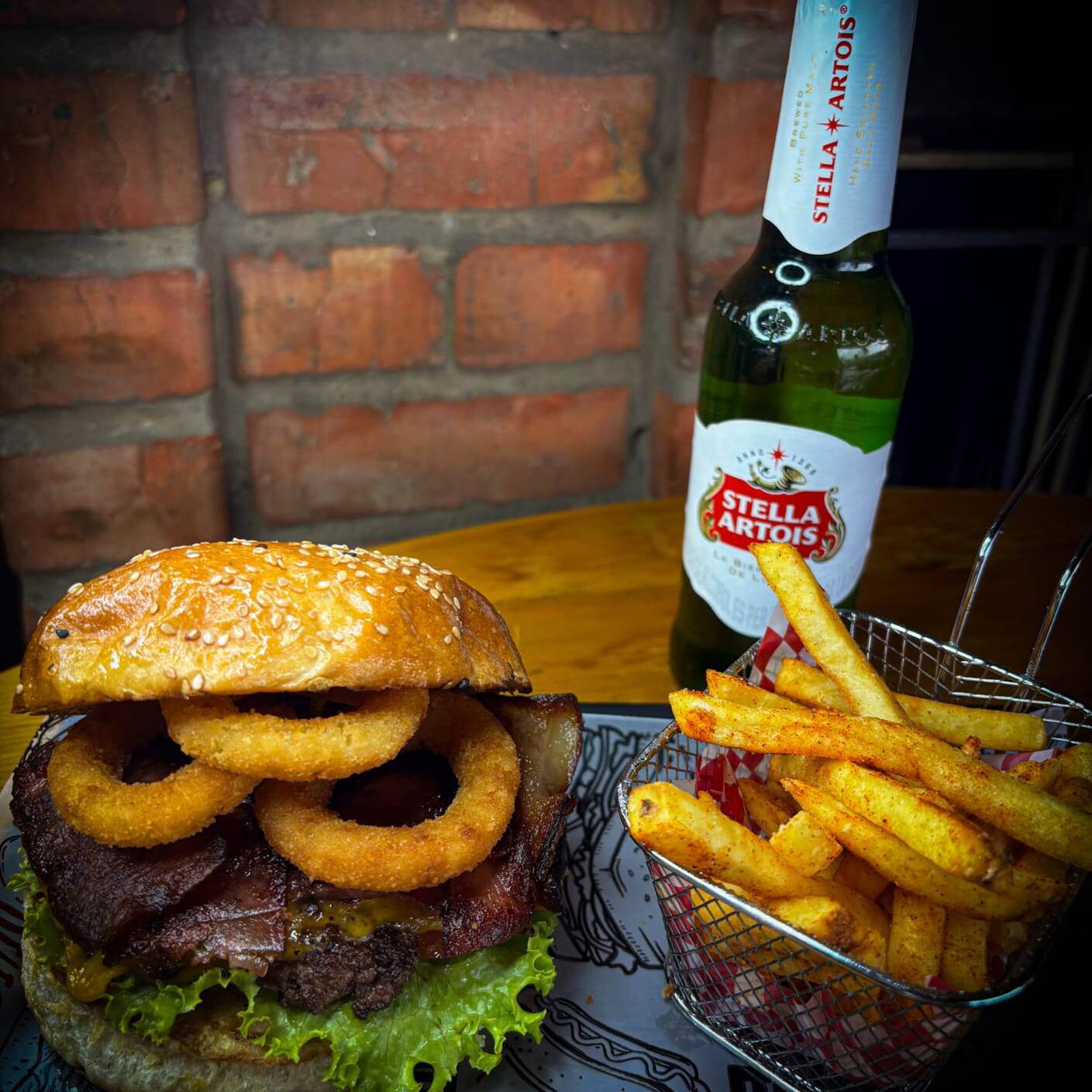 Combos Hamburguesas El Mono Cebollero