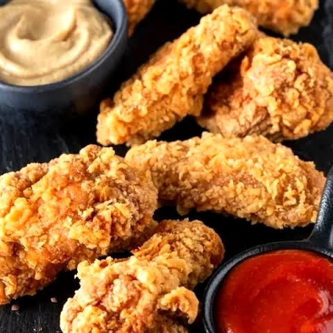 Tirokies de Pechuga de Pollo (5 Tiras)