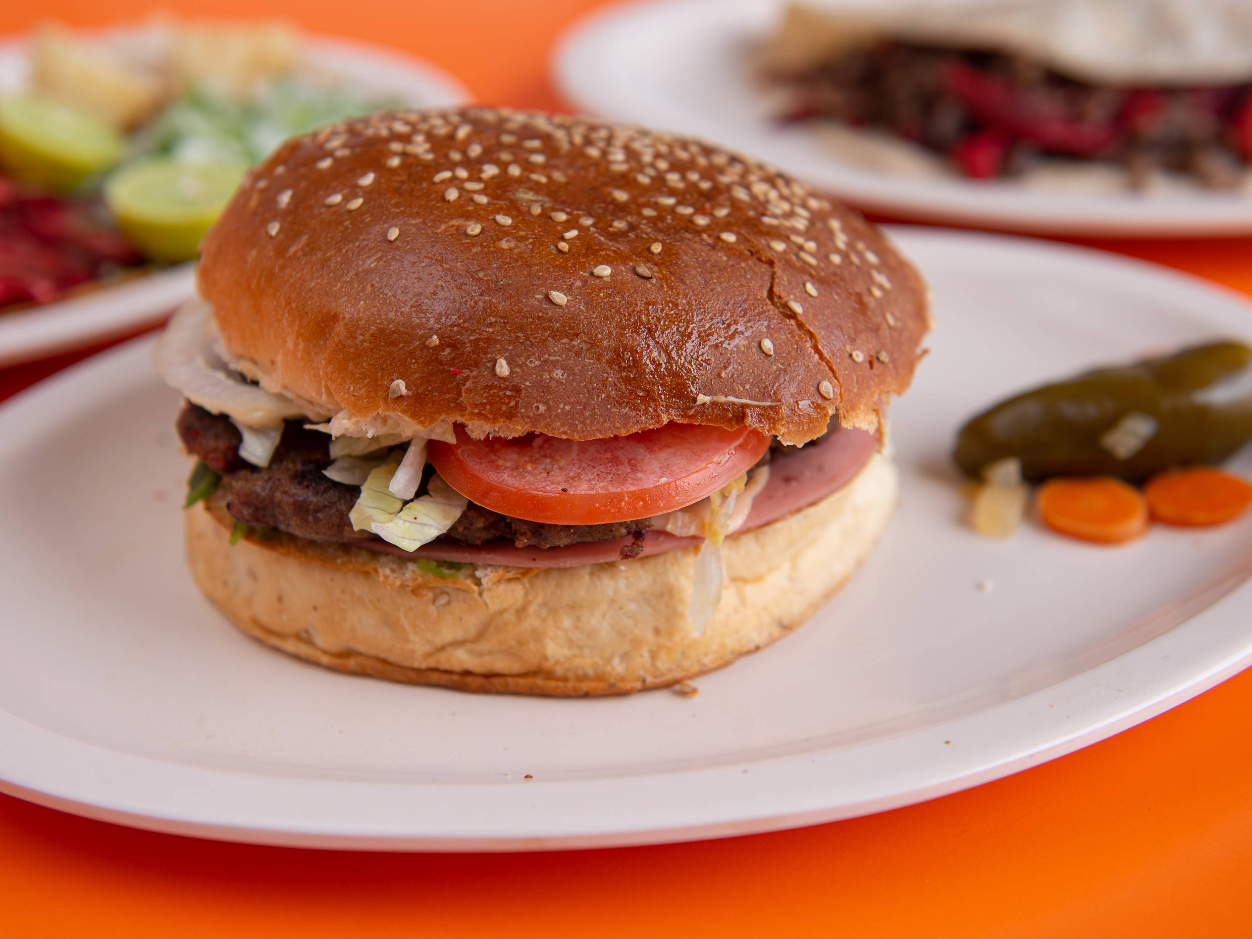 Hamburguesa Sencilla *