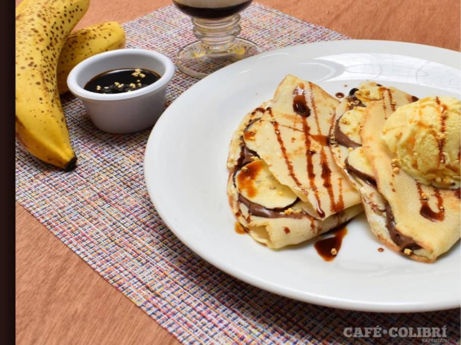 Crepa de Avellana y Plátano