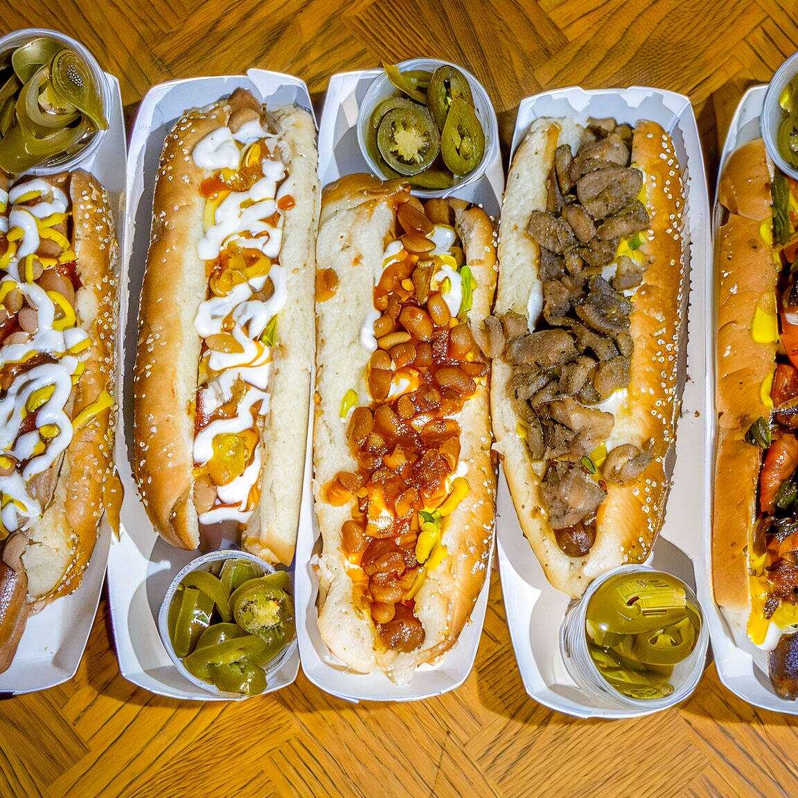 Hot Dog con Tocino