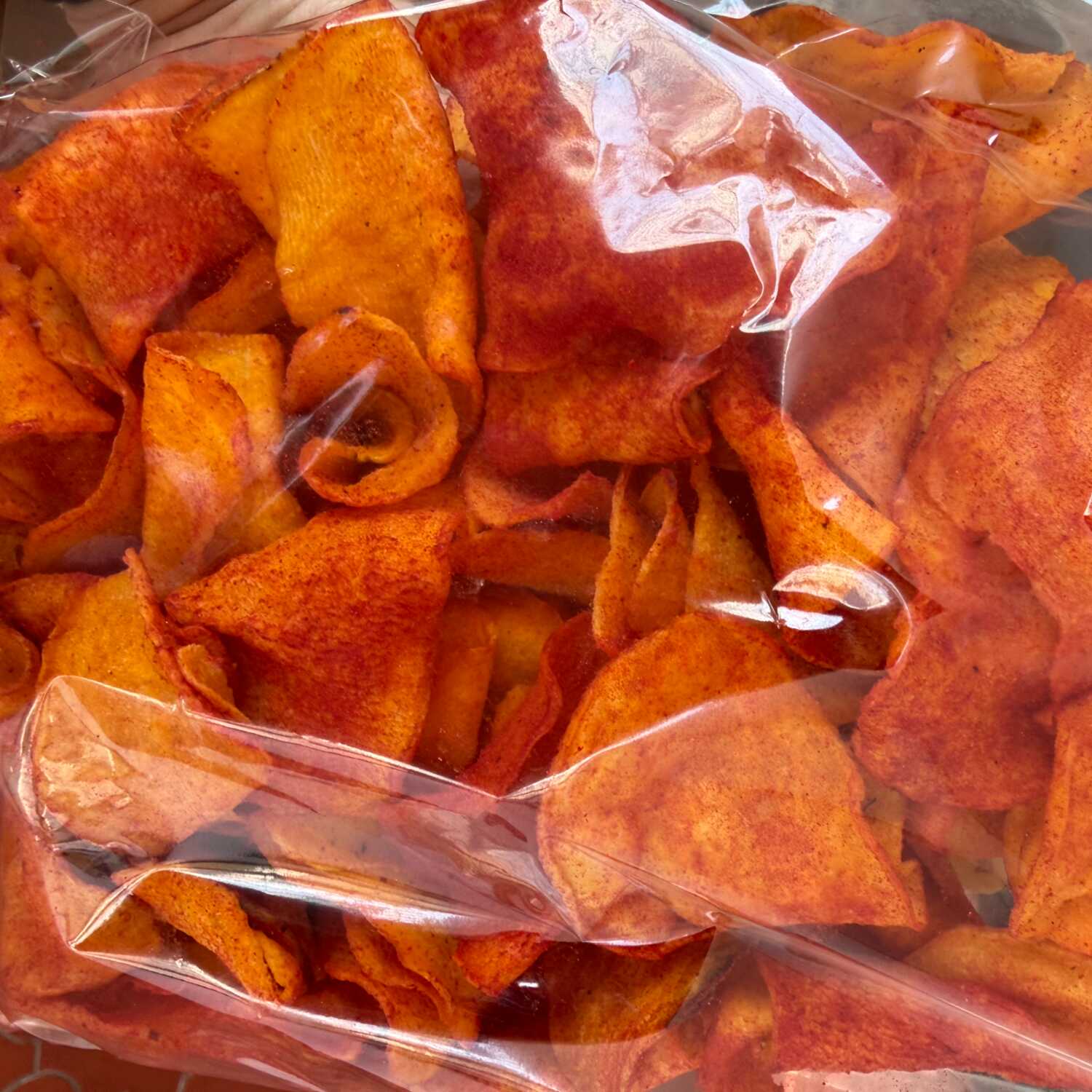 Chips Vegetal de Camote Amarillo con Chile