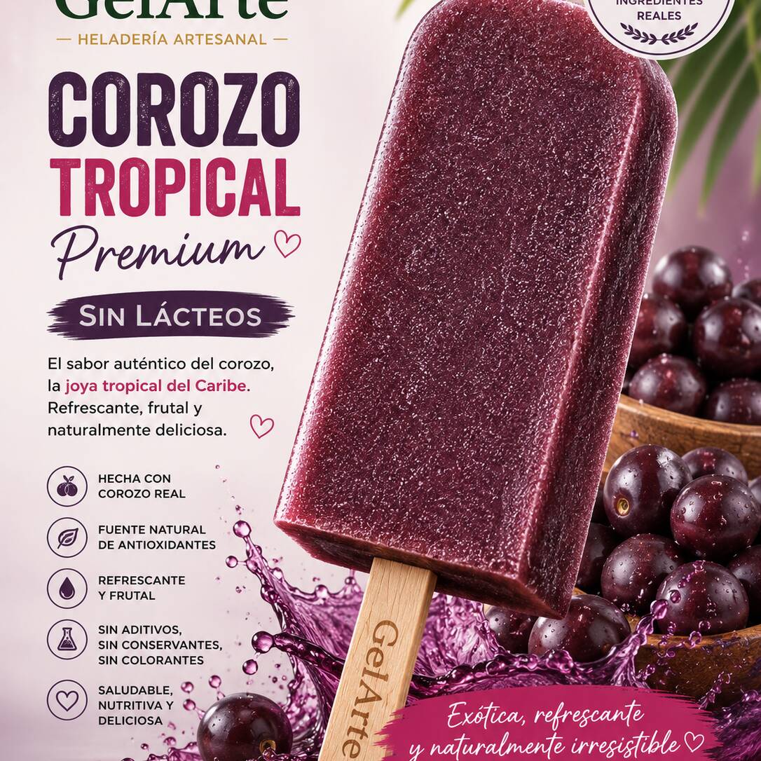Paleta Corozo Tropical Premium