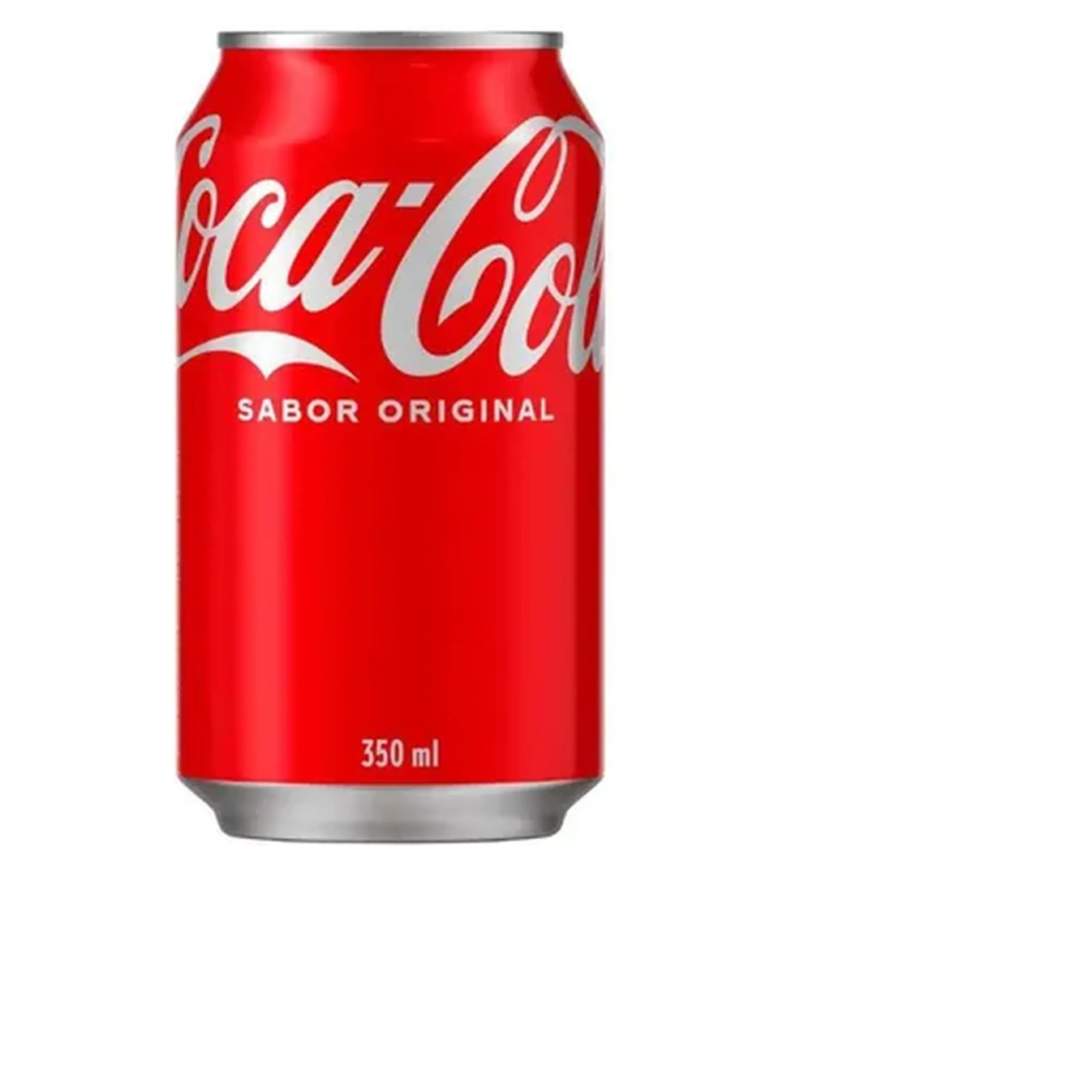 Coca-Cola gelada, lata.