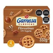 galletas florentinas cajeta