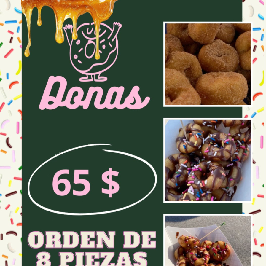 combo frape+ donitas